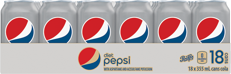 Pepsi Diète 18 x 355 mL