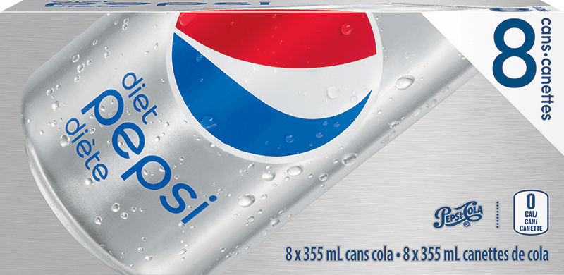 Pepsi Diète 8 x 355 mL