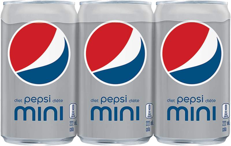 Pepsi Diète Mini 6 x 222 mL