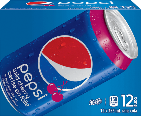 Pepsi Cerise en Folie 12 x 355 mL
