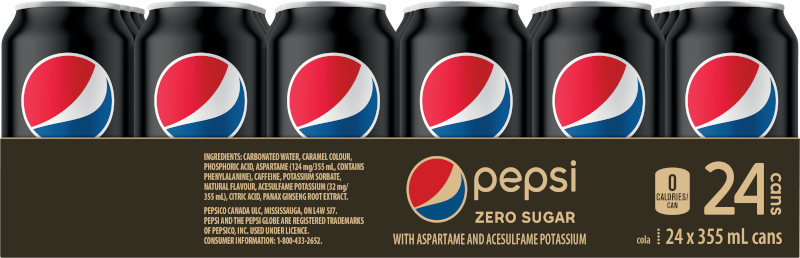 Pepsi Zero Sugar 24x355ml